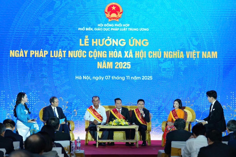 Lan tỏa tinh thần đổi mới, thượng tôn pháp luật - nhìn từ những Gương sáng Pháp luật năm 2025